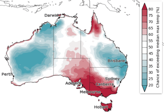 Bureau of Meteorology 2024 Maximum Temperature November